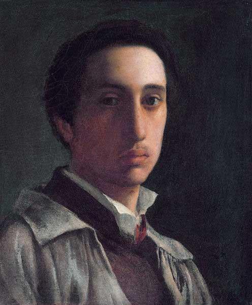 Edgar Degas Self-portrait by Edgar Degas